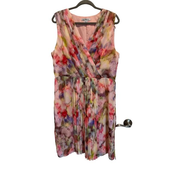 Liz Claiborne Floral Spring Dress size 16 - Picture 1 of 3